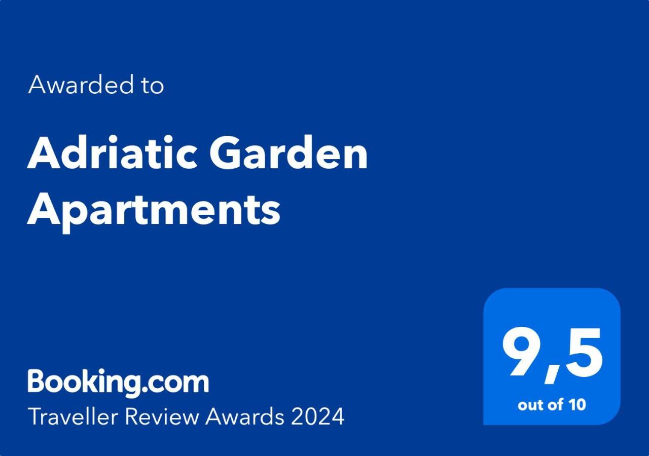 Adriatic Garden Apartments Okrug Gornji Exterior photo